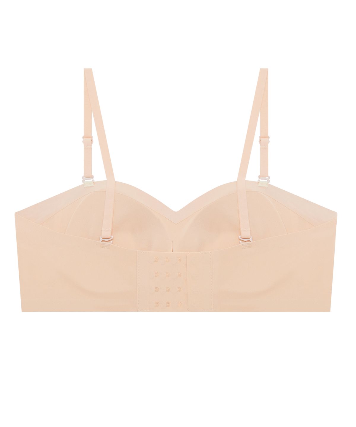 게스언더웨어(GUESS UNDERWEAR) 오프숄더 하프컵 프리컷 브라 - 베이지