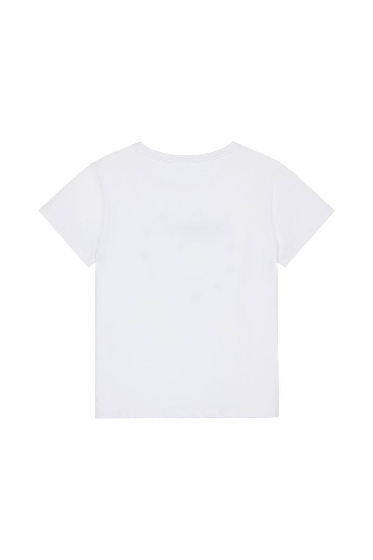 다이닛(DEINET) DEINET STAR GRAPHICS T-SHIRTS IN WHITE
