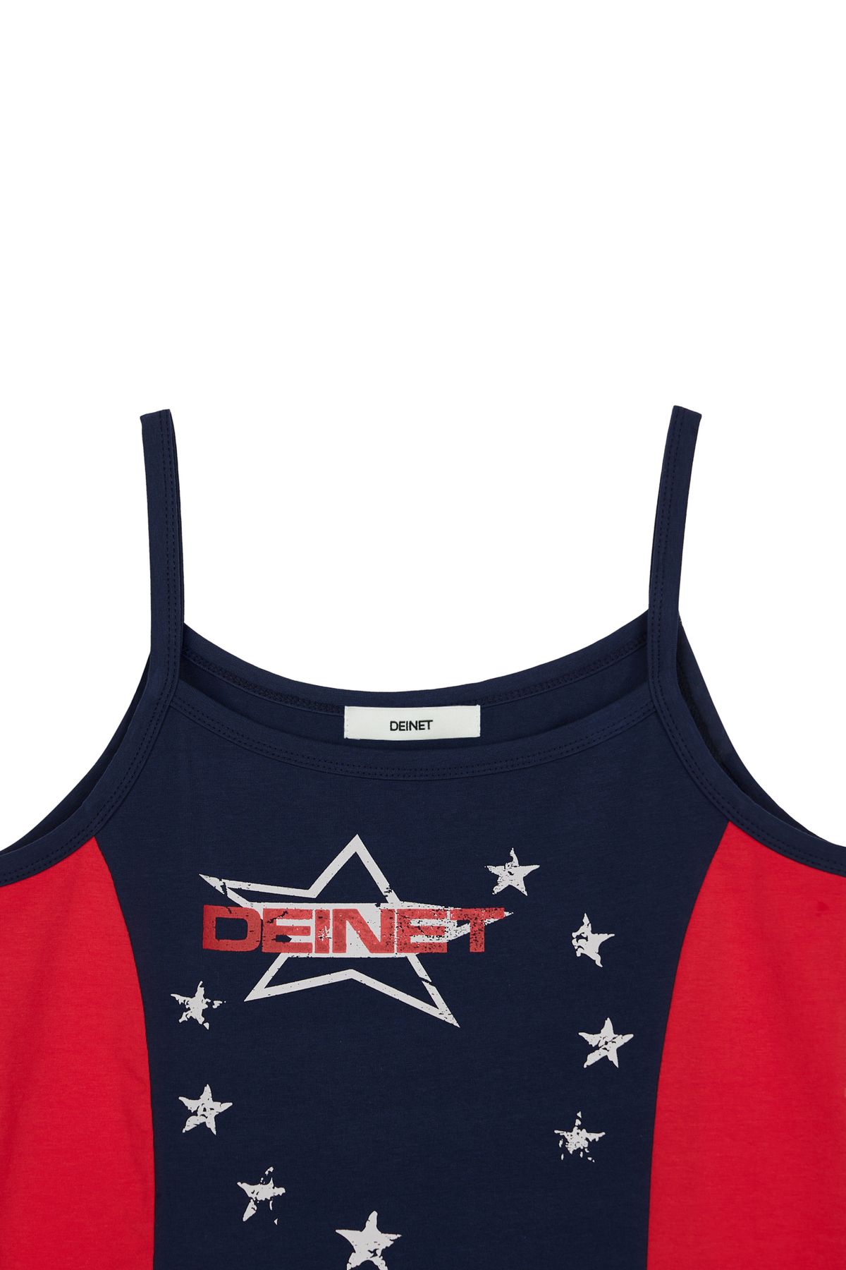 다이닛(DEINET) DEINET STAR GRAPHICS SLEEVELESS IN NAVY