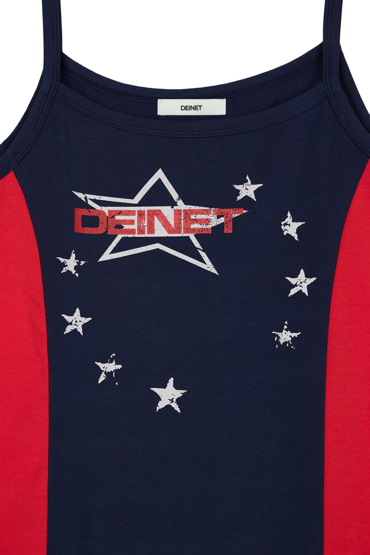 다이닛(DEINET) DEINET STAR GRAPHICS SLEEVELESS IN NAVY