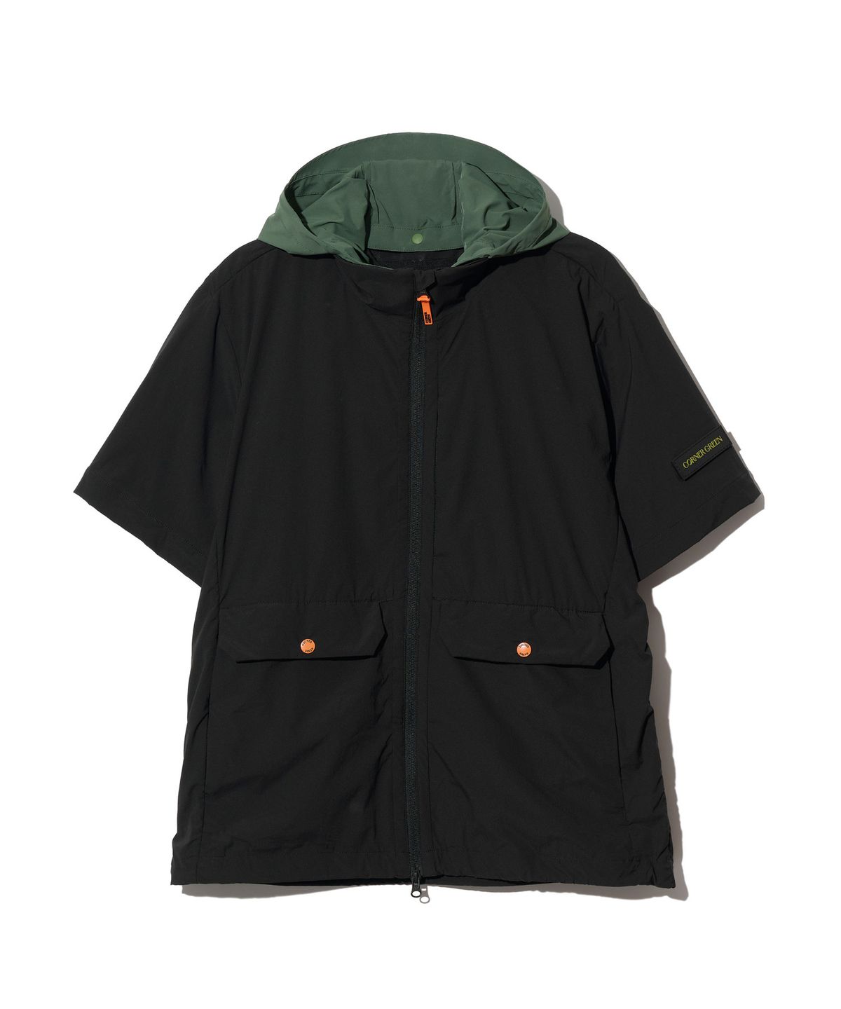 코너그린(CORNER GREEN) 멘즈 드라이브 발수 윈드자켓 [블랙] MGJ53BLK
