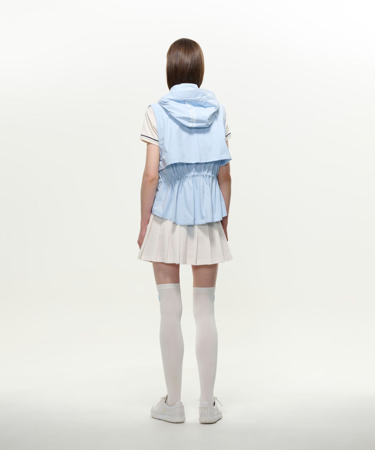 코너그린(CORNER GREEN) 우먼즈 브리즈 발수 윈드베스트 [스카이블루] WGV53SKY