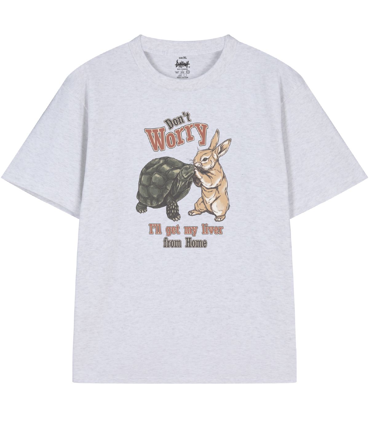 드리프트아웃(DRIFTOUT) 돈 워리 아 윌 겟 마이 리버 반팔 티셔츠 (3color)