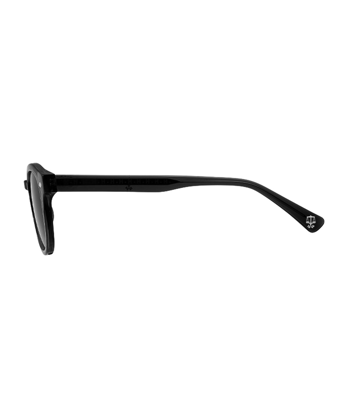 헌터 아이웨어(HUNTEREYEWEAR) [UNISEX] 시그니처 뿔테 아넬 선글라스 - 블랙 HTA05