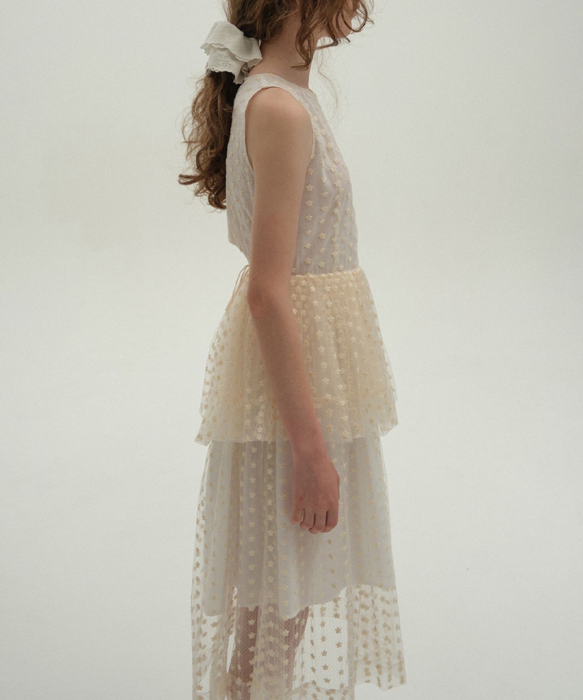클로르(CLOR) BUBBLE LONG DRESS - 2 colors