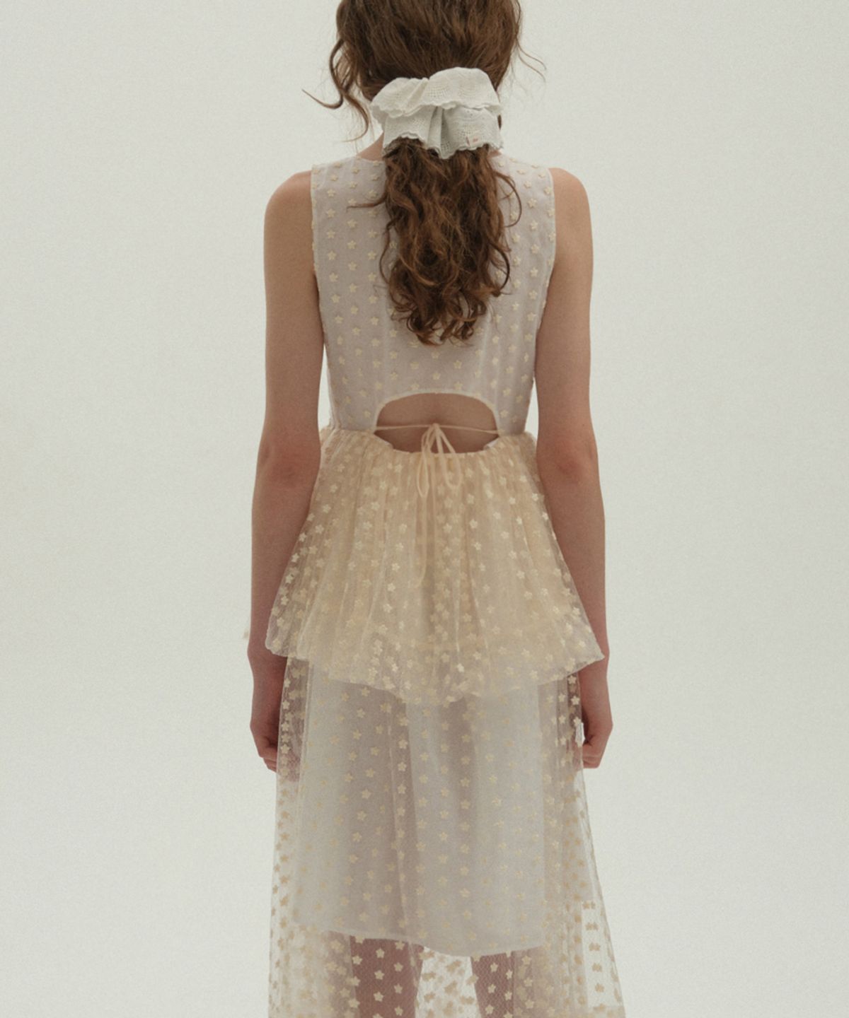 클로르(CLOR) BUBBLE LONG DRESS - 2 colors