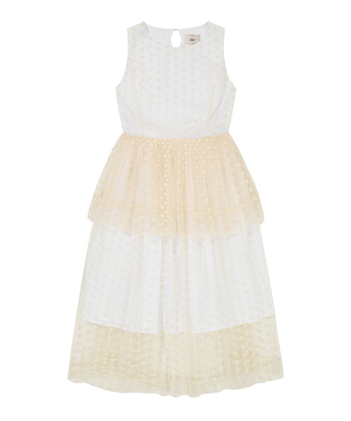 클로르(CLOR) BUBBLE LONG DRESS - 2 colors