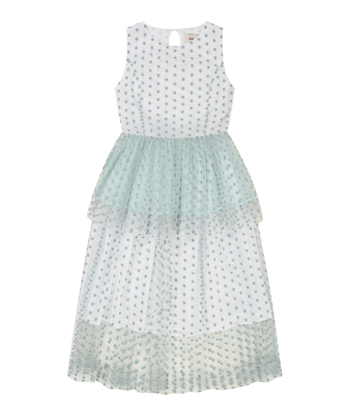 클로르(CLOR) BUBBLE LONG DRESS - 2 colors