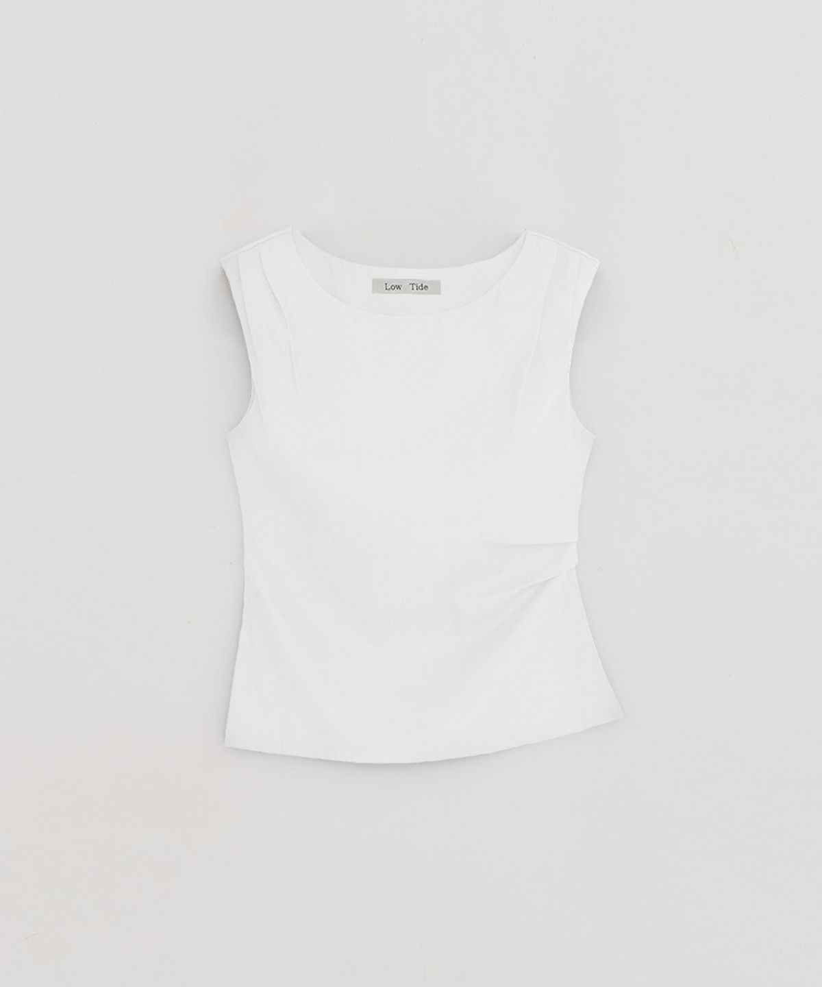 로우타이드(LOW TIDE) BOATNECK BLOUSE [WHITE]