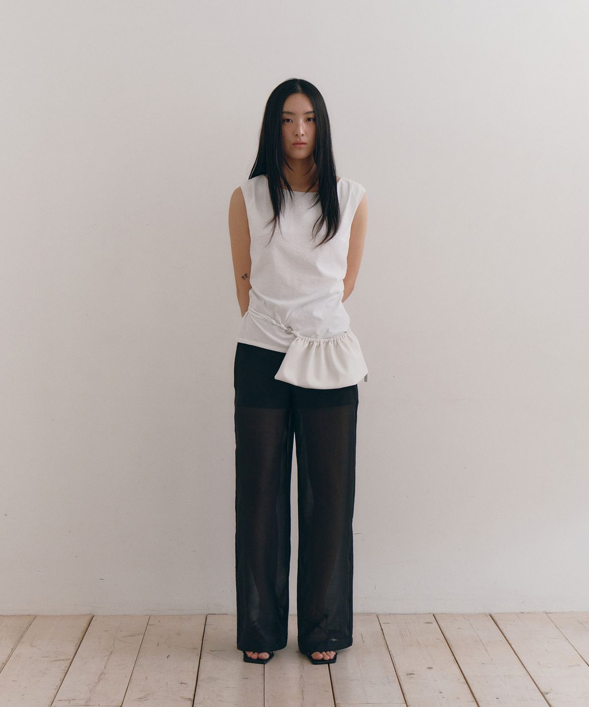 로우타이드(LOW TIDE) BOATNECK BLOUSE [WHITE]