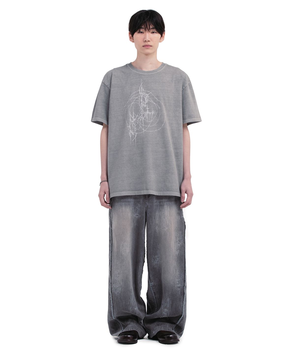 데프가먼츠(DEFGARMENTS) TURN INSIDE OUT DENIM [BLACK]