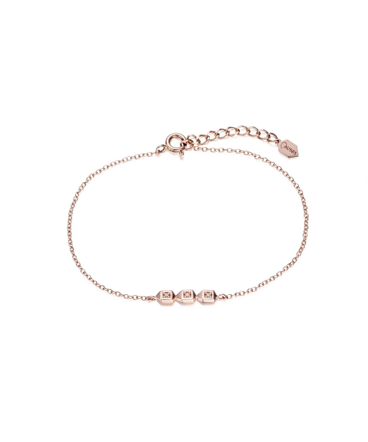 트렌카디즘(TRENCADISM) 던컨 팔찌 14K 골드 브레이슬릿 DUNCAN Bracelet DCB15RP