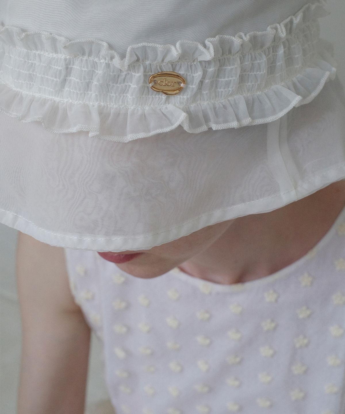 클로르(CLOR) FRILL BUCKET HAT - 5 colors