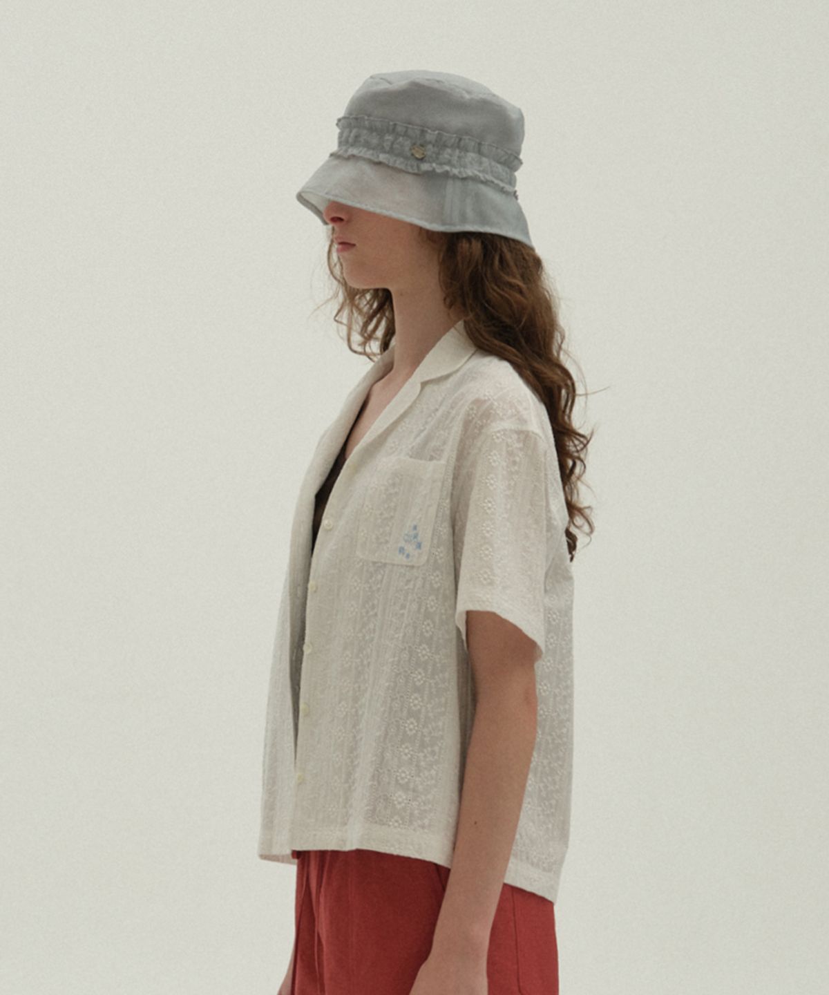 클로르(CLOR) FRILL BUCKET HAT - 5 colors
