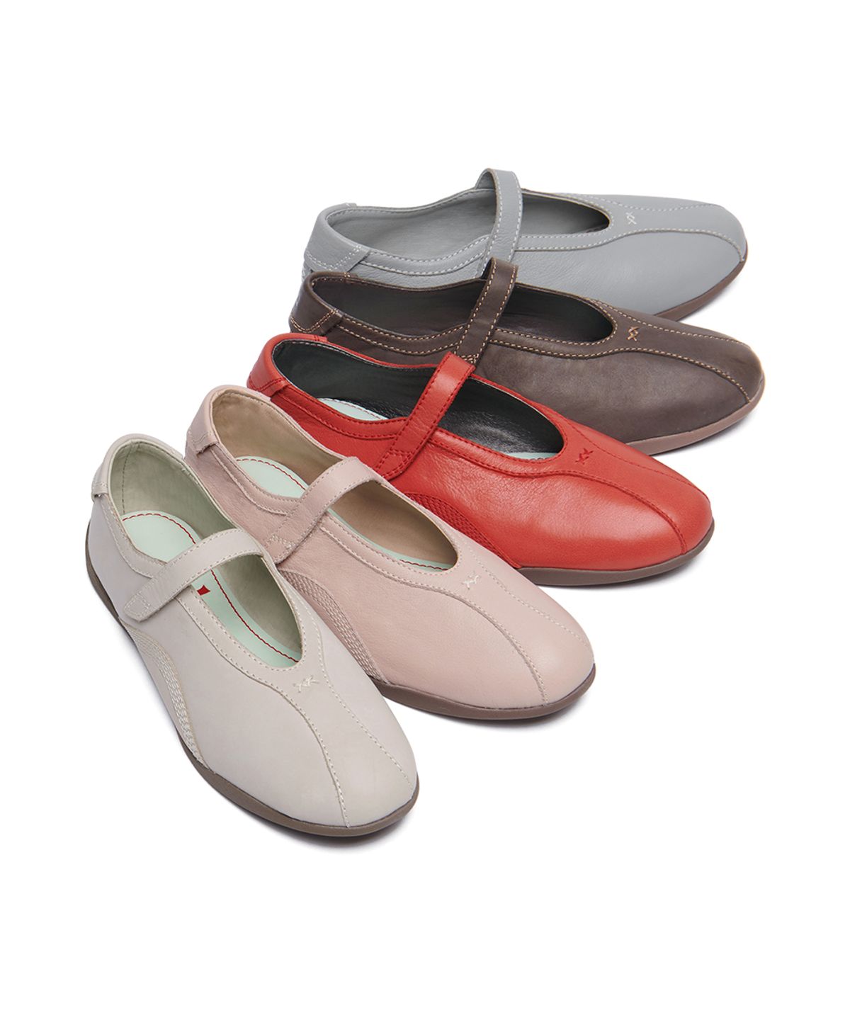 클로르(CLOR) BALLET STRAP SNEAKERS - 5 colors