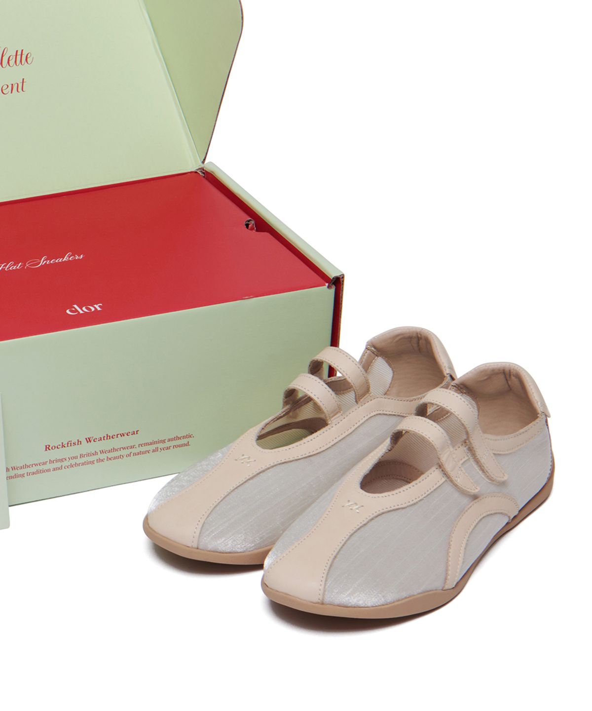 클로르(CLOR) TWIN SHEER MESH SNEAKERS - 5 colors