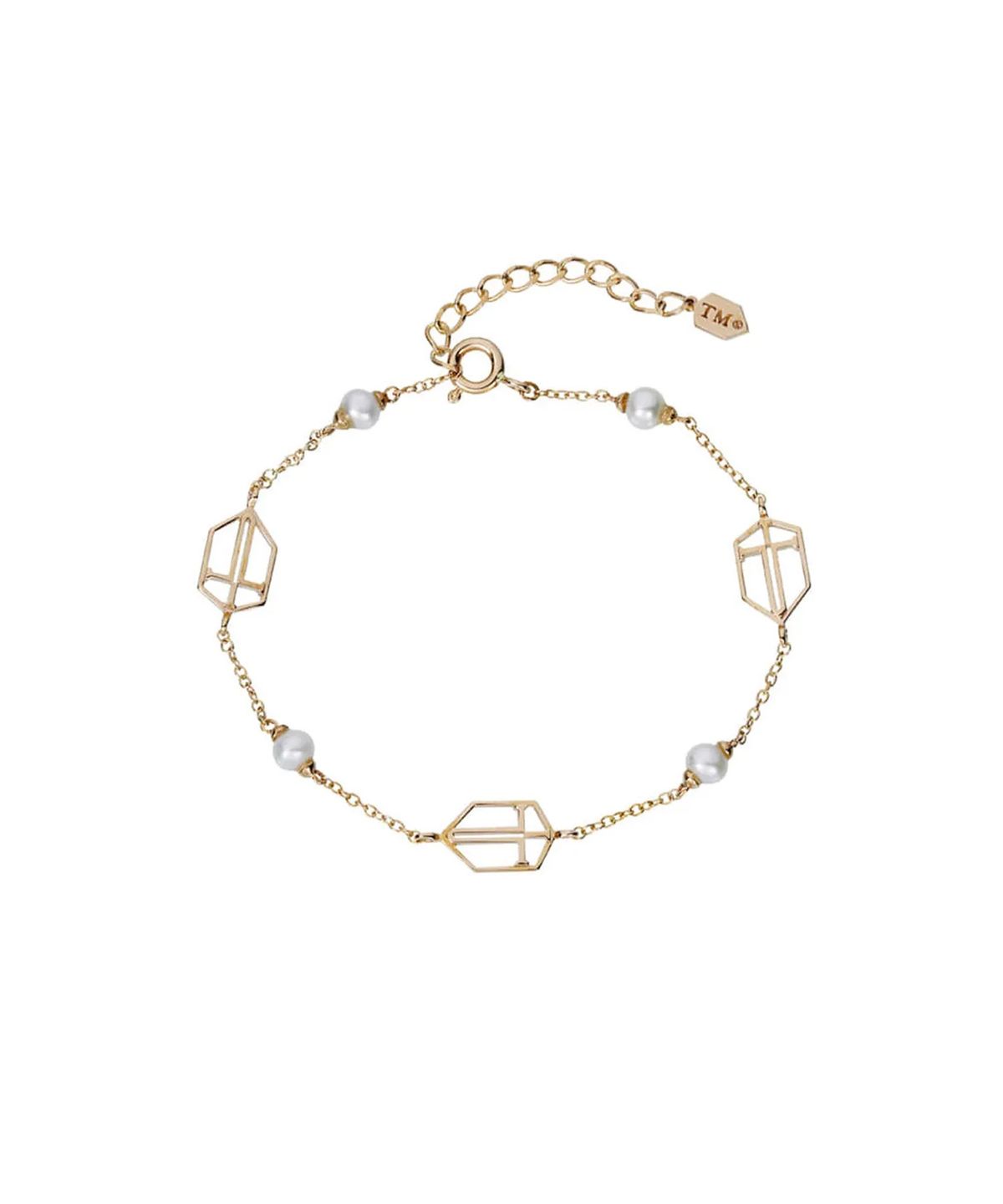 트렌카디즘(TRENCADISM) 앤드류 팔찌 14K 골드 담수진주 브레이슬릿 ANDREW Bracelet ADB10STPL
