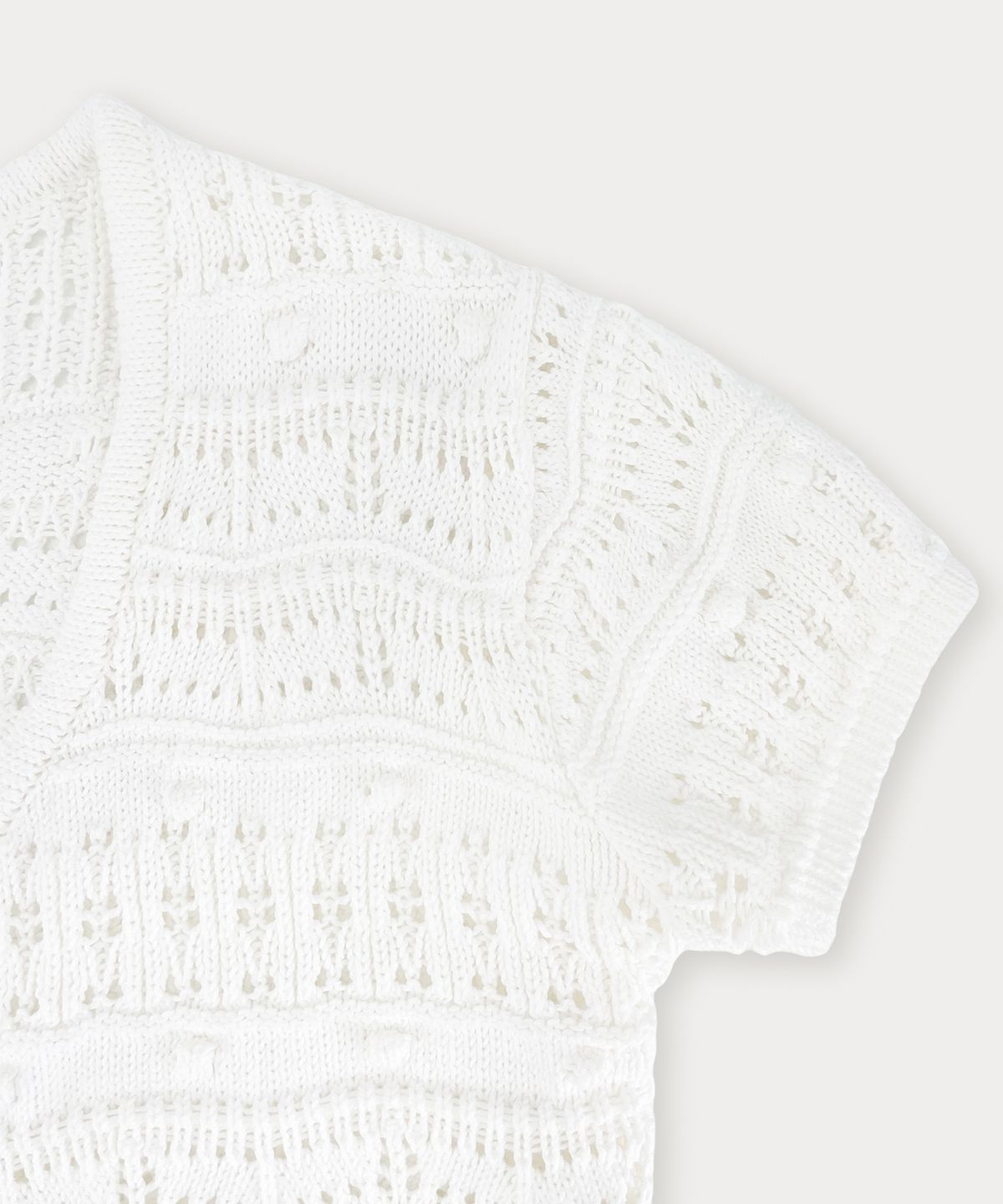 썸웨어버터(SOMEWHEREBUTTER) Kayah Skashi Cardigan - Ivory