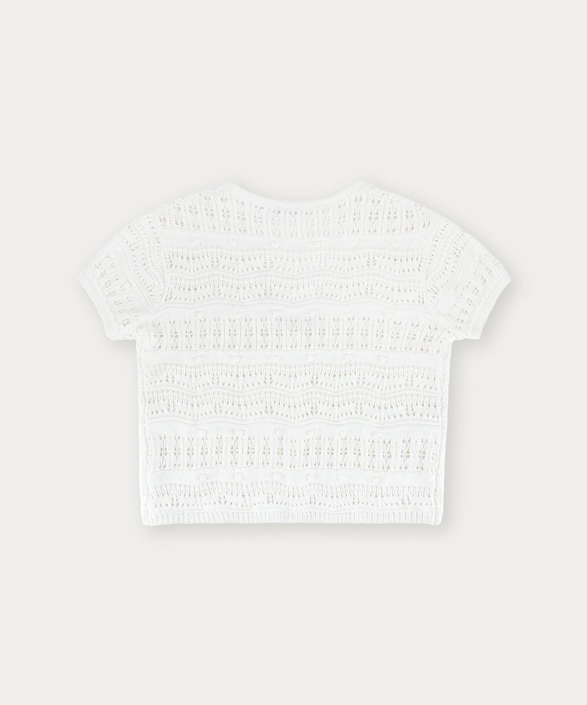 썸웨어버터(SOMEWHEREBUTTER) Kayah Skashi Cardigan - Ivory
