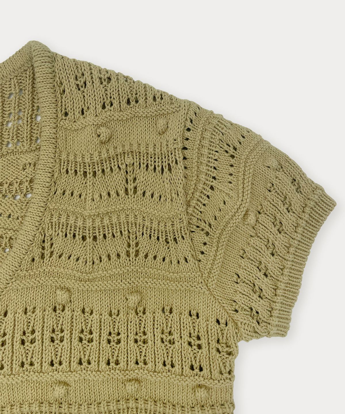 썸웨어버터(SOMEWHEREBUTTER) Kayah Skashi Cardigan - Olive