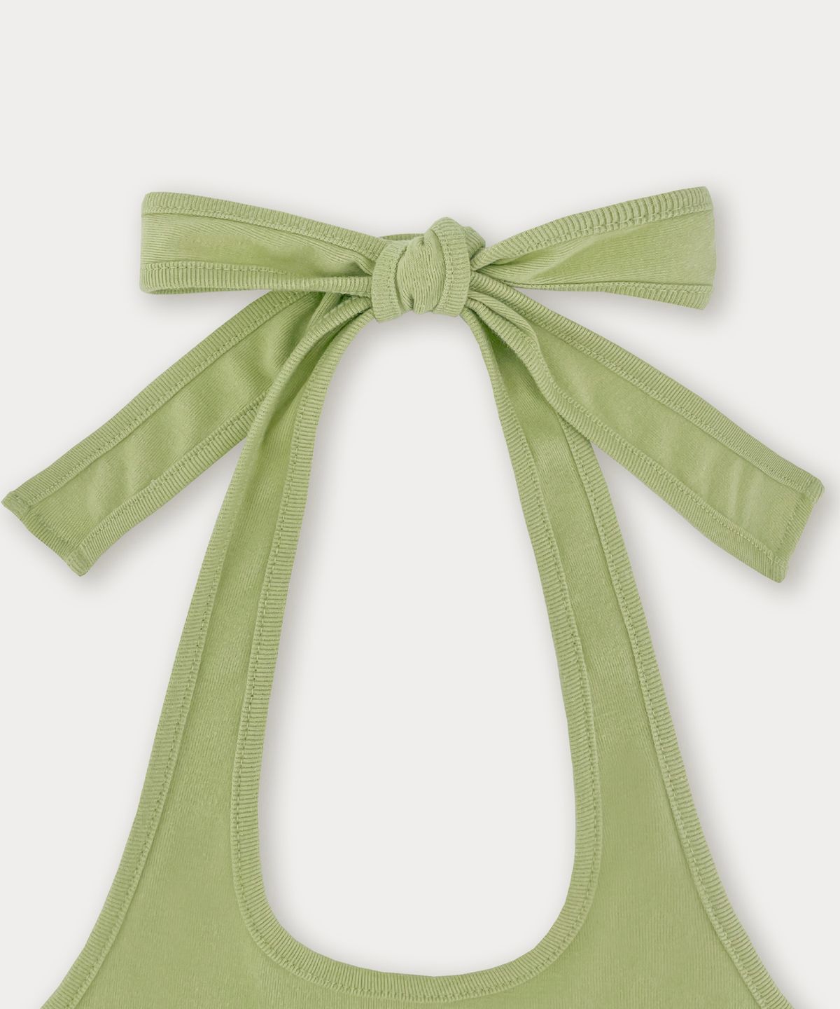 썸웨어버터(SOMEWHEREBUTTER) Halter Pendant Sleeveless - Olive