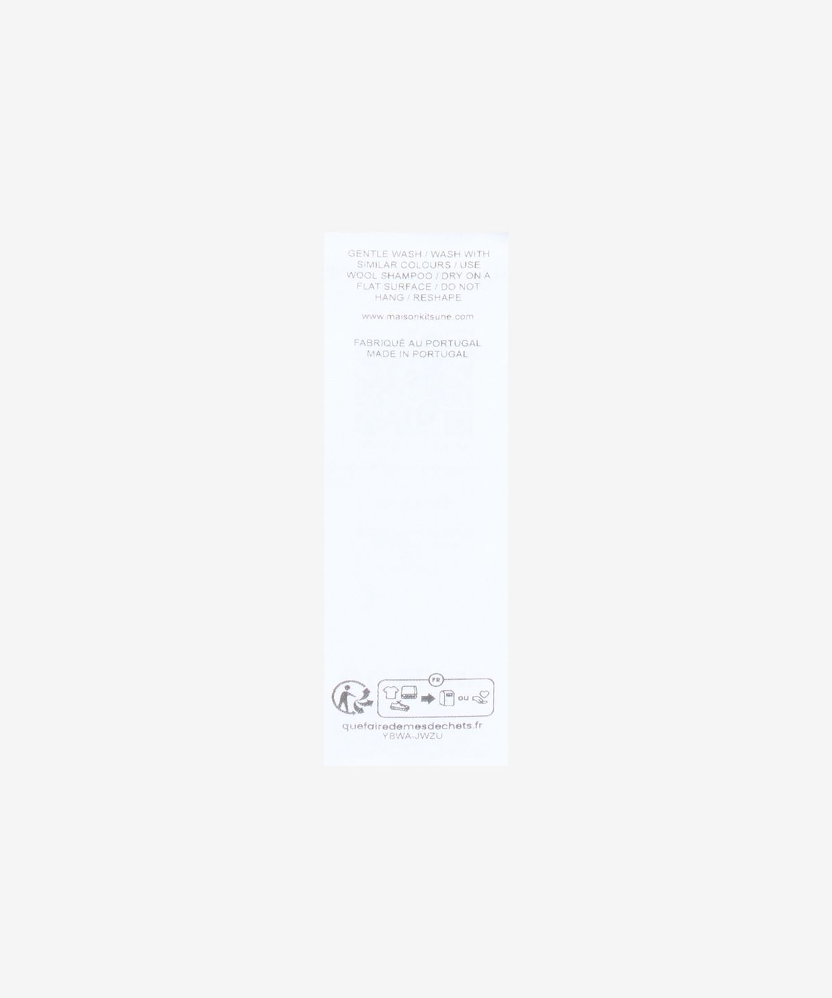 메종 키츠네(MAISON KITSUNE) 베이비 폭스 패치 레귤러 가디건 - 마블 / MW00507KT10360134