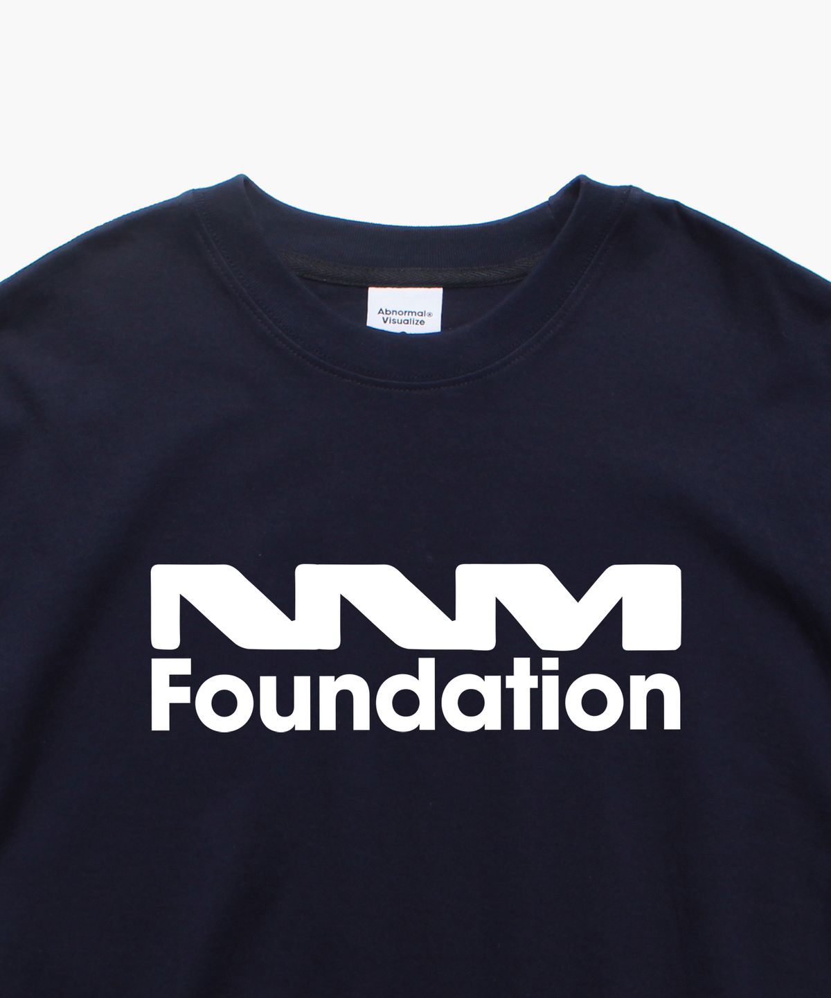 앱놀머씽(ABNORMALTHING) NFN 오버핏 티셔츠 네이비 (NFN T-SHIRT NAVY)