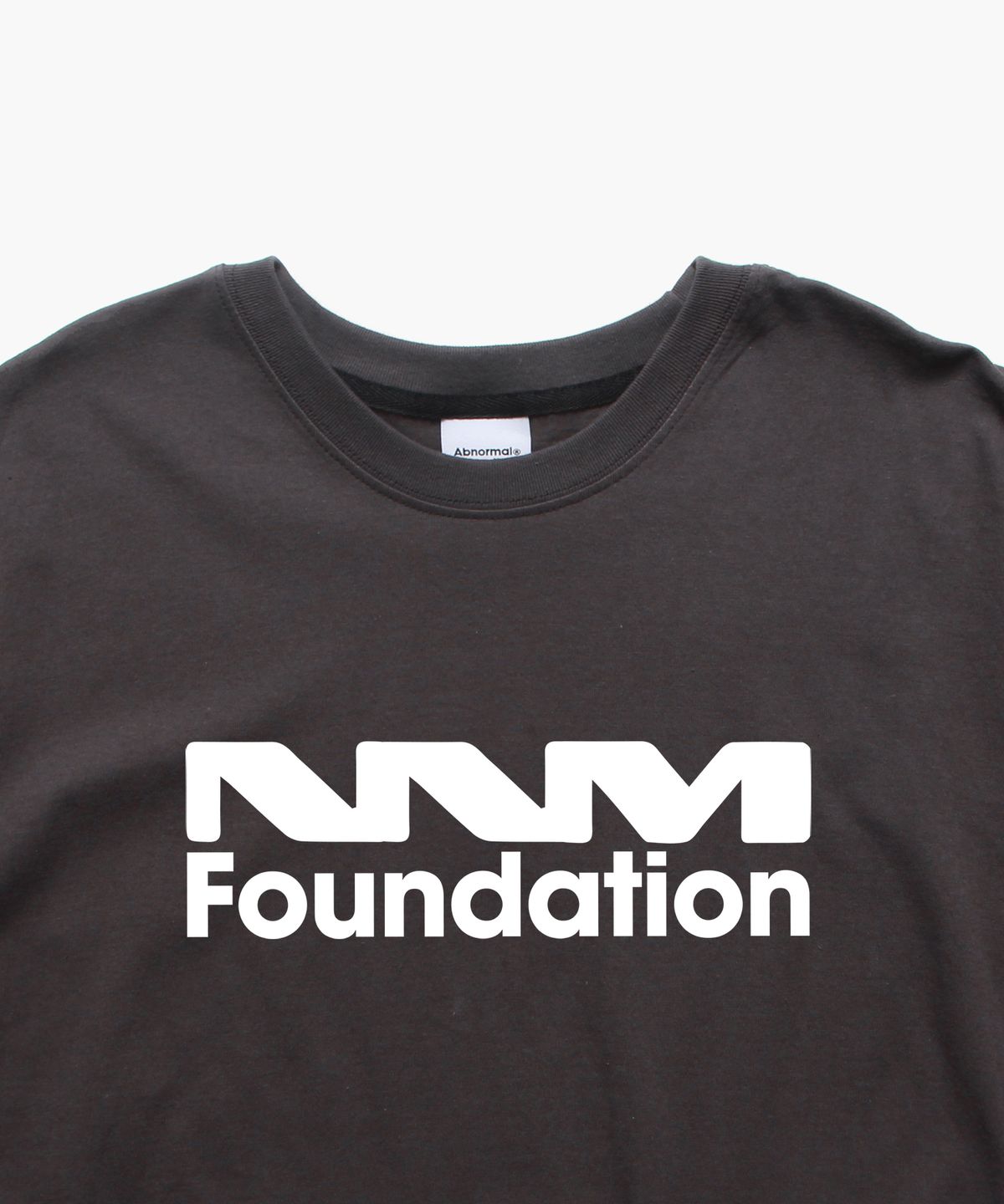 앱놀머씽(ABNORMALTHING) NFN 오버핏 티셔츠 차콜 (NFN T-SHIRT CHARCOAL)