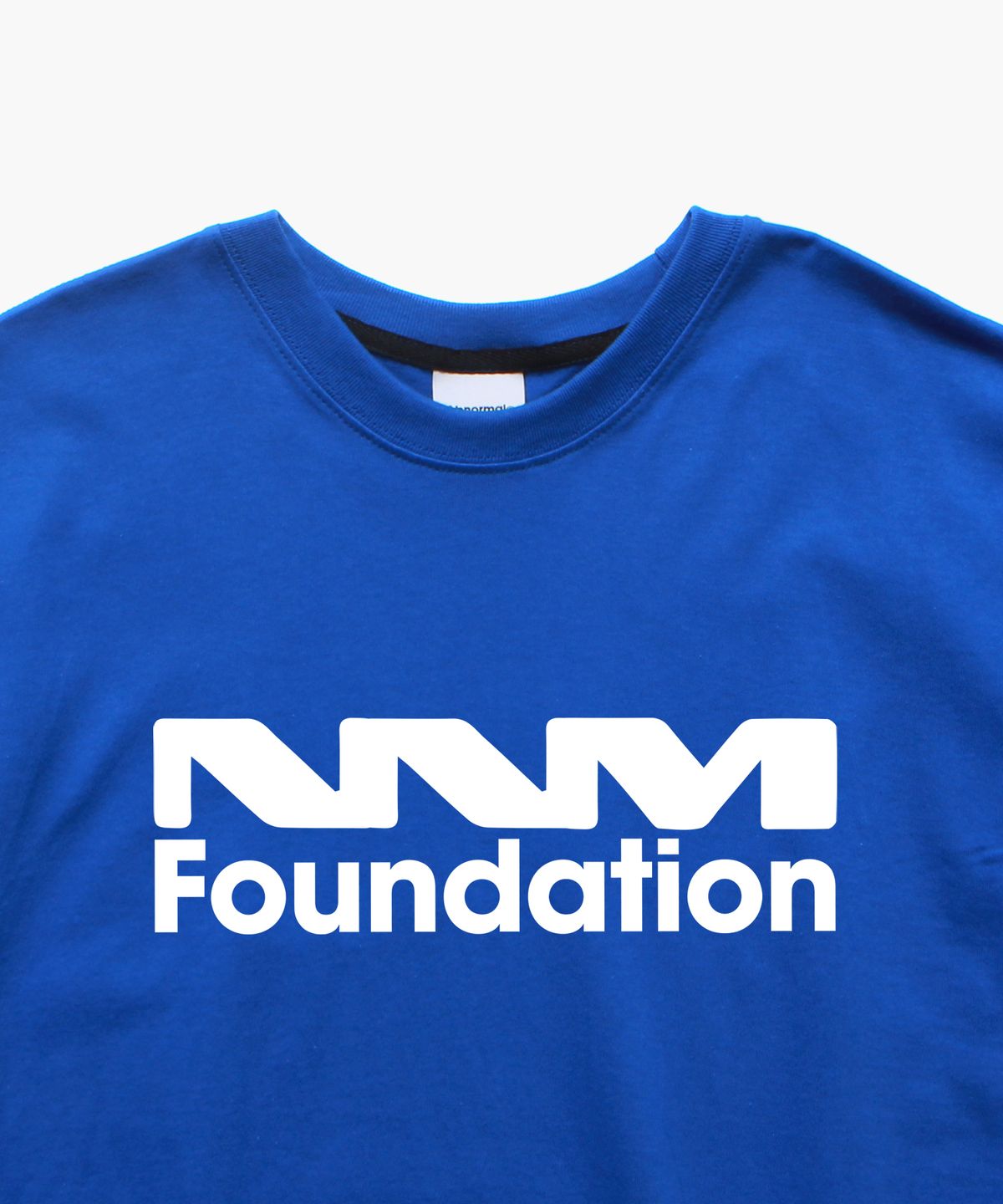 앱놀머씽(ABNORMALTHING) NFN 오버핏 티셔츠 블루 (NFN T-SHIRT BLUE)