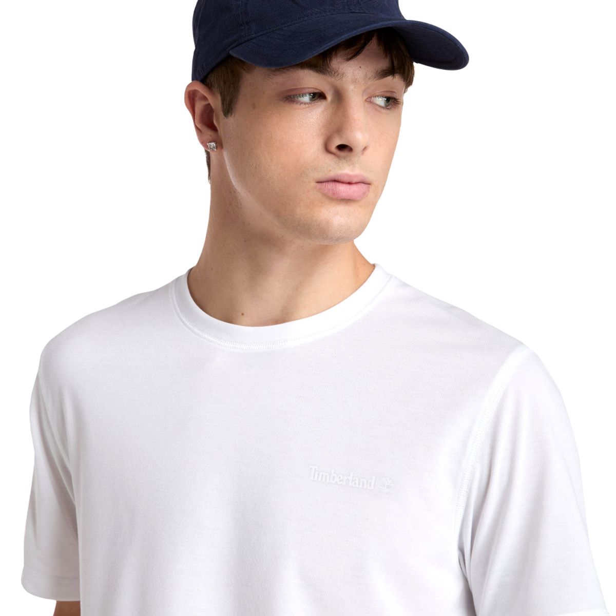 팀버랜드(TIMBERLAND) AF QUICK-DRY 반팔티 화이트_TB0A6ASV1001