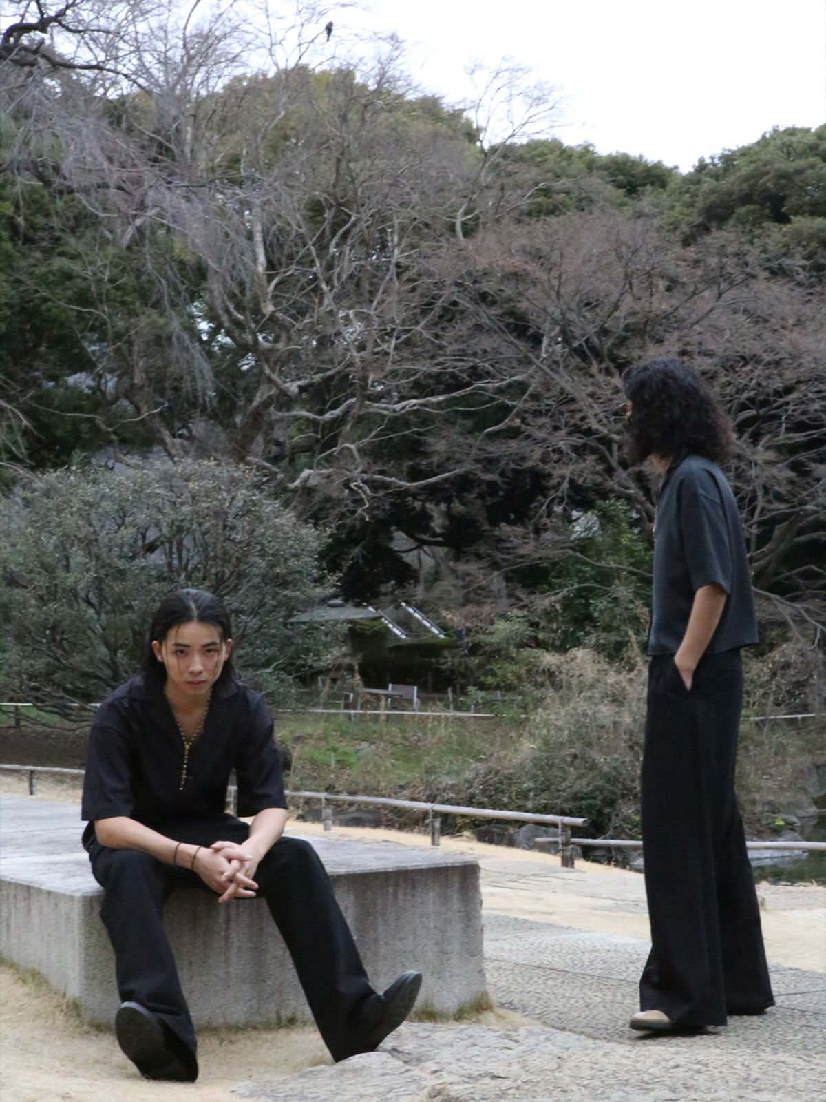 고저(GOZER) WINDY SHIRT_BLACK