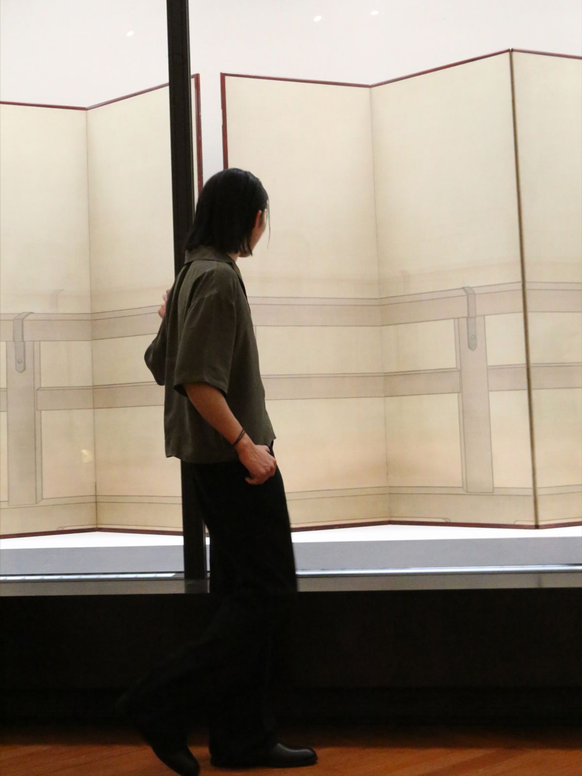 고저(GOZER) WINDY SHIRT_KHAKI