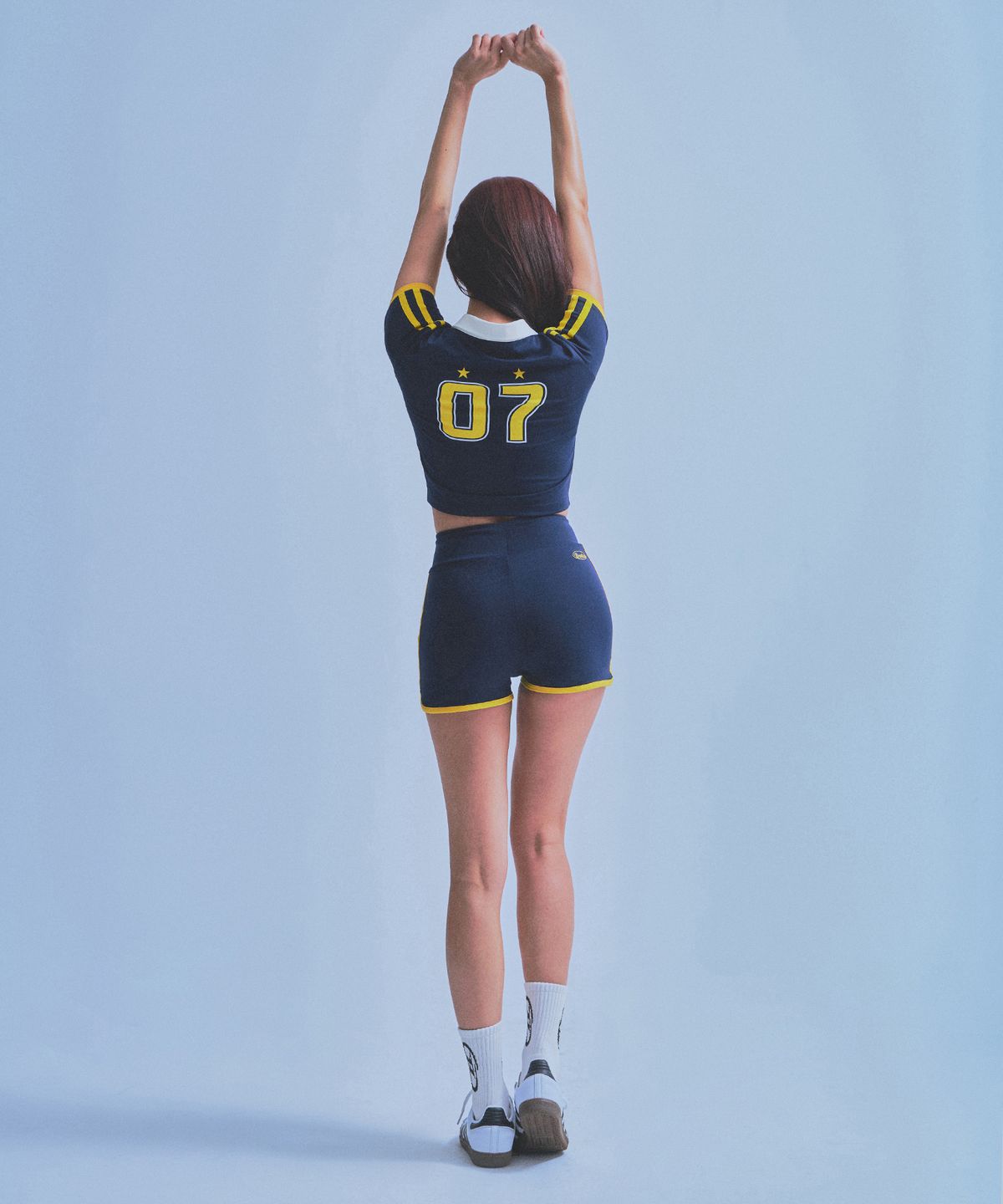 본투윈(BORN TO WIN) W BRNTW MICRO SHORTS [NAVY]