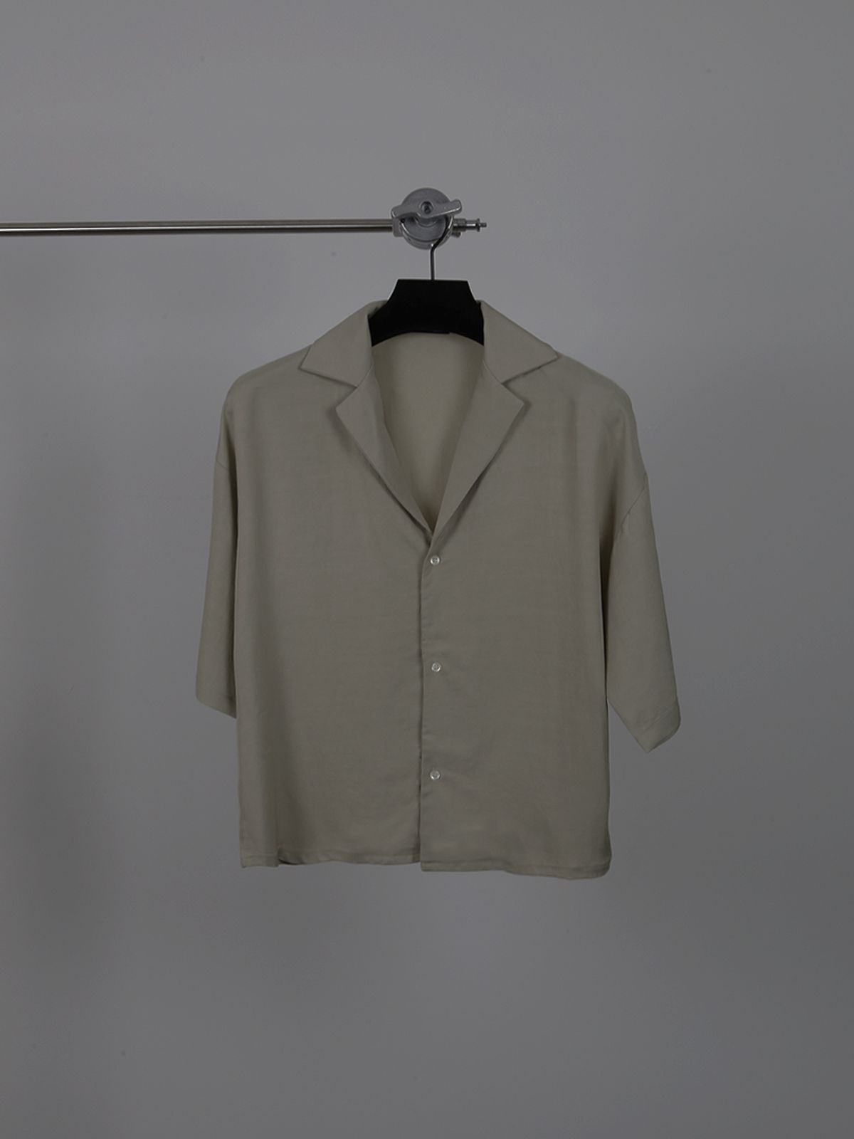 고저(GOZER) WINDY SHIRT_BEIGE