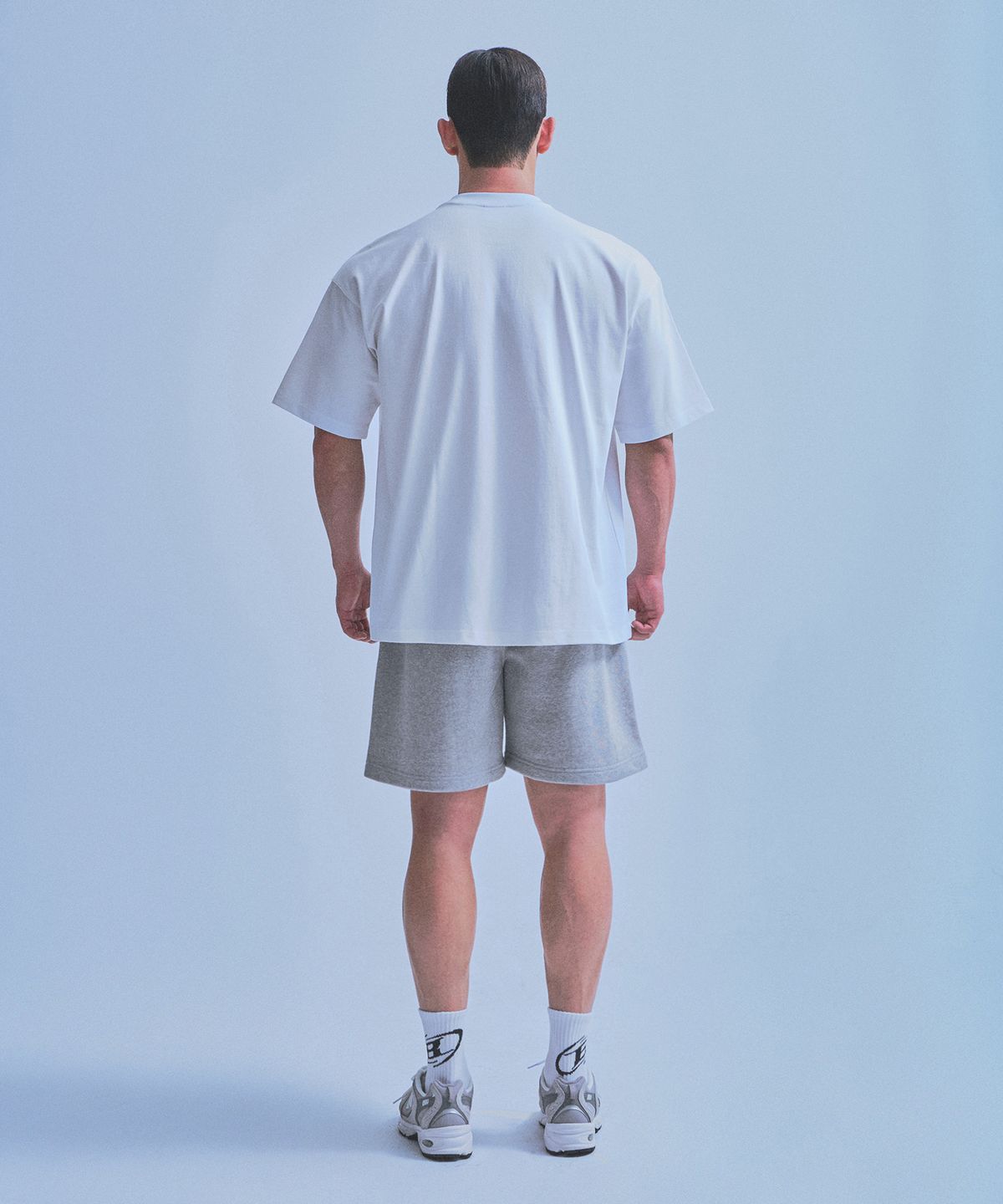 본투윈(BORN TO WIN) CAMO B LOGO T-SHIRTS [WHITE]