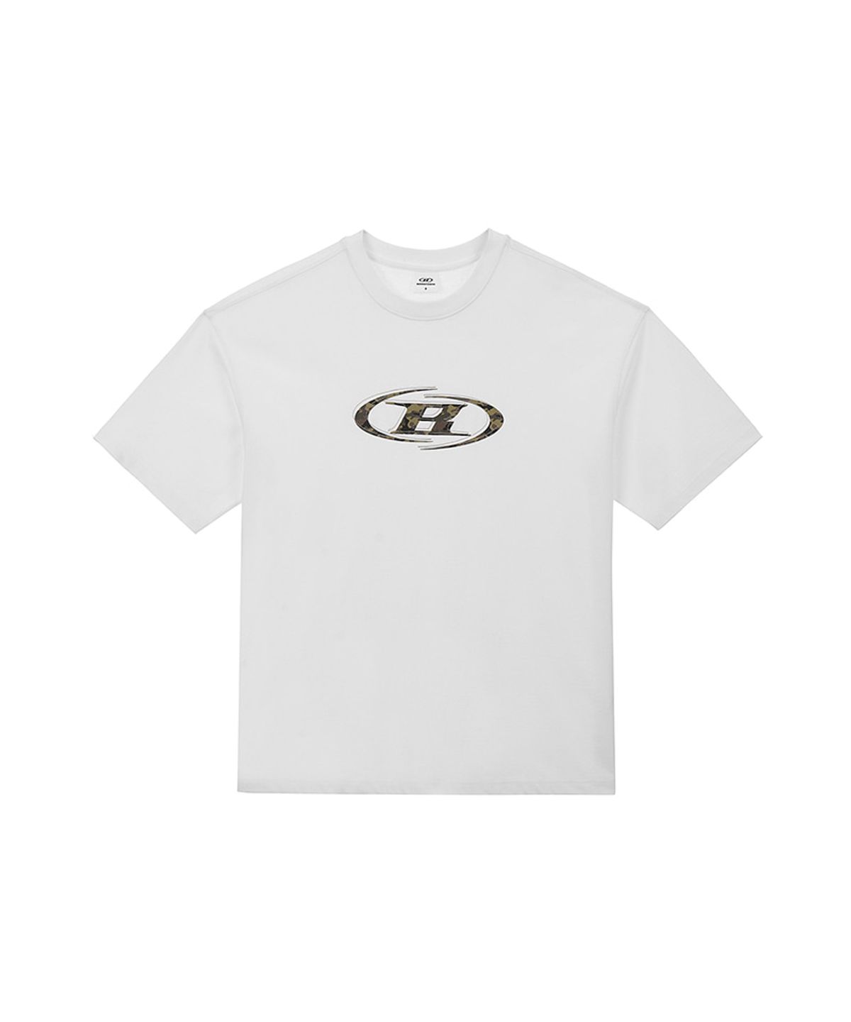 본투윈(BORN TO WIN) CAMO B LOGO T-SHIRTS [WHITE]