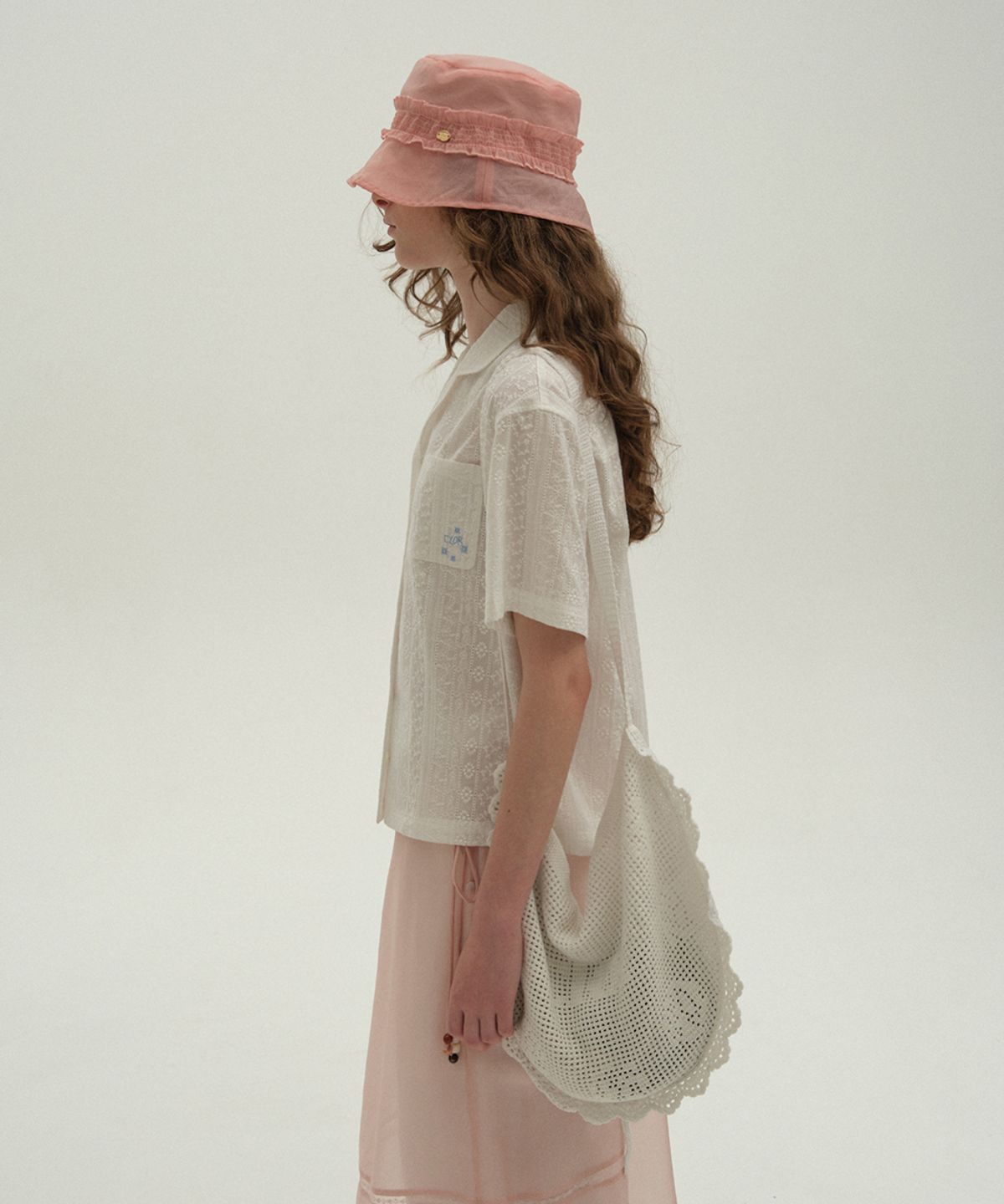 클로르(CLOR) CROCHET HALF MOON BAG(LARGE) - 3 colors