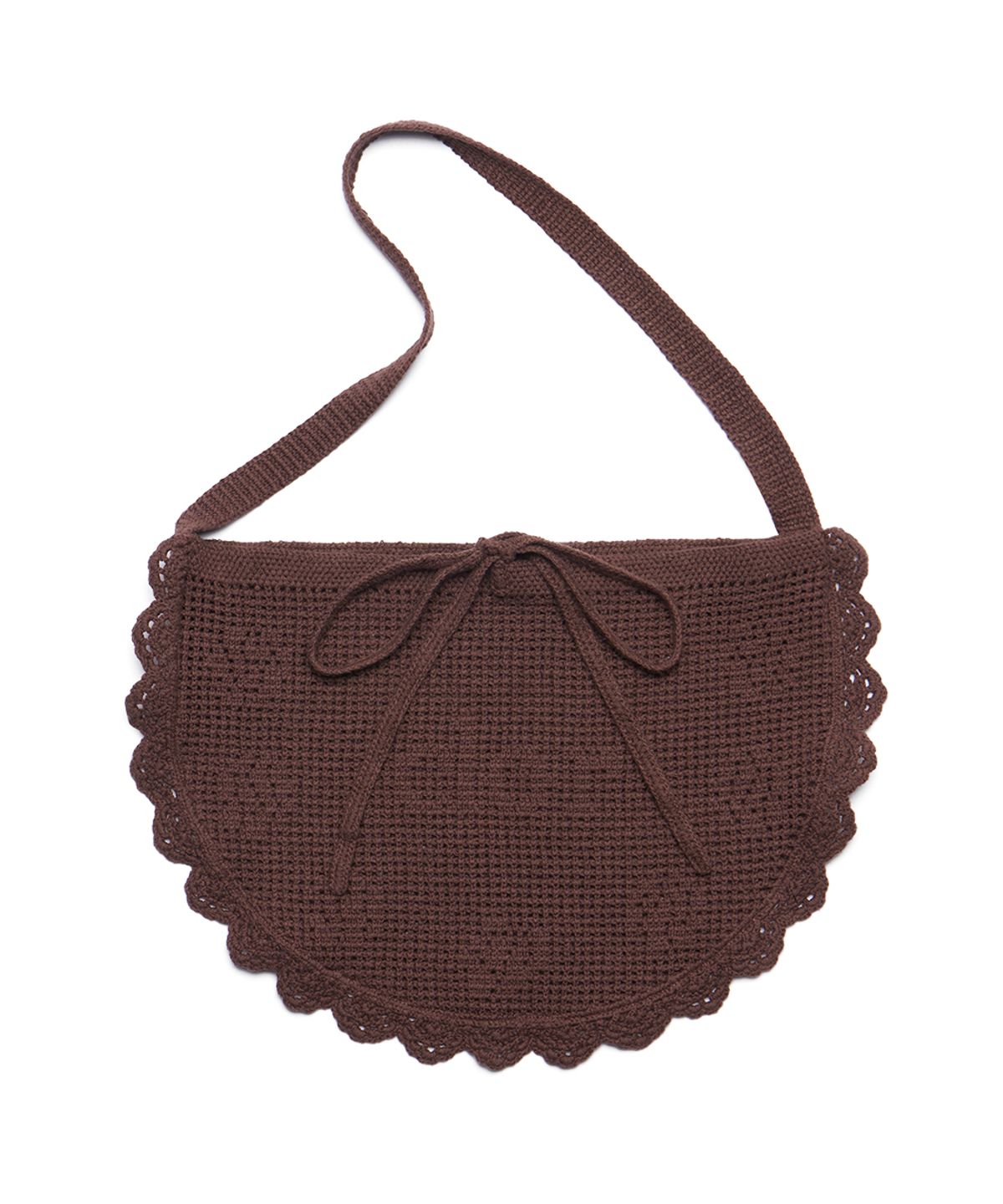클로르(CLOR) CROCHET HALF MOON BAG(LARGE) - 3 colors