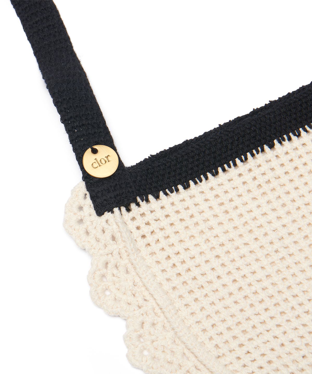 클로르(CLOR) CROCHET HALF MOON BAG(LARGE) - 3 colors