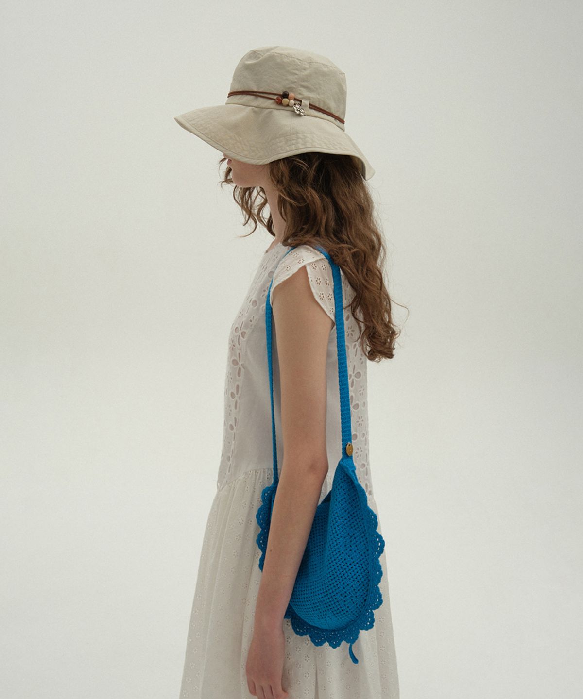 클로르(CLOR) CROCHET HALF MOON BAG(SMALL) - 6 colors