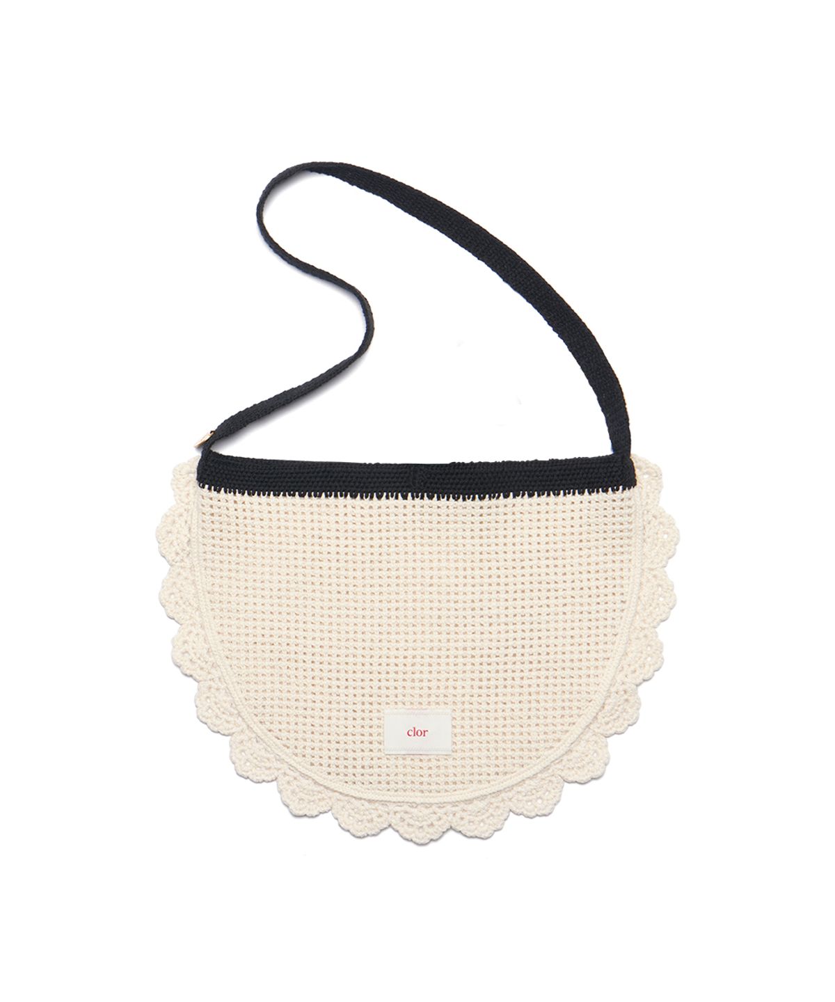 클로르(CLOR) CROCHET HALF MOON BAG(SMALL) - 6 colors