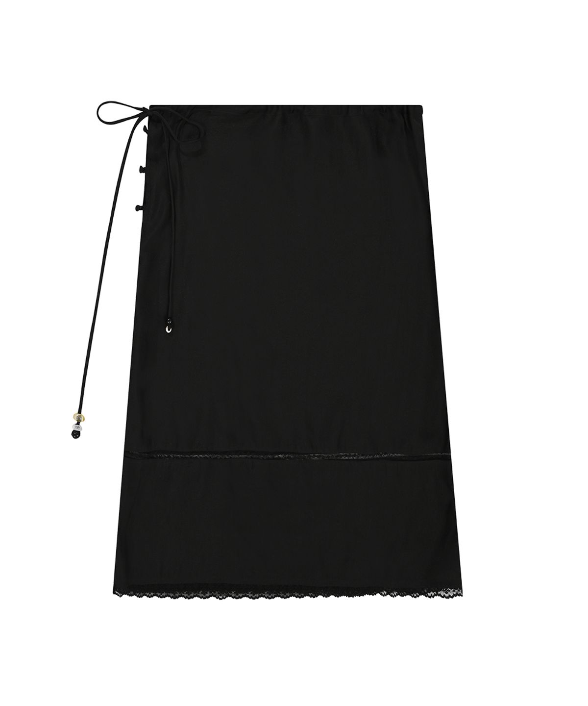클로르(CLOR) BEADS SHEER MIDI SKIRT - 3 colors