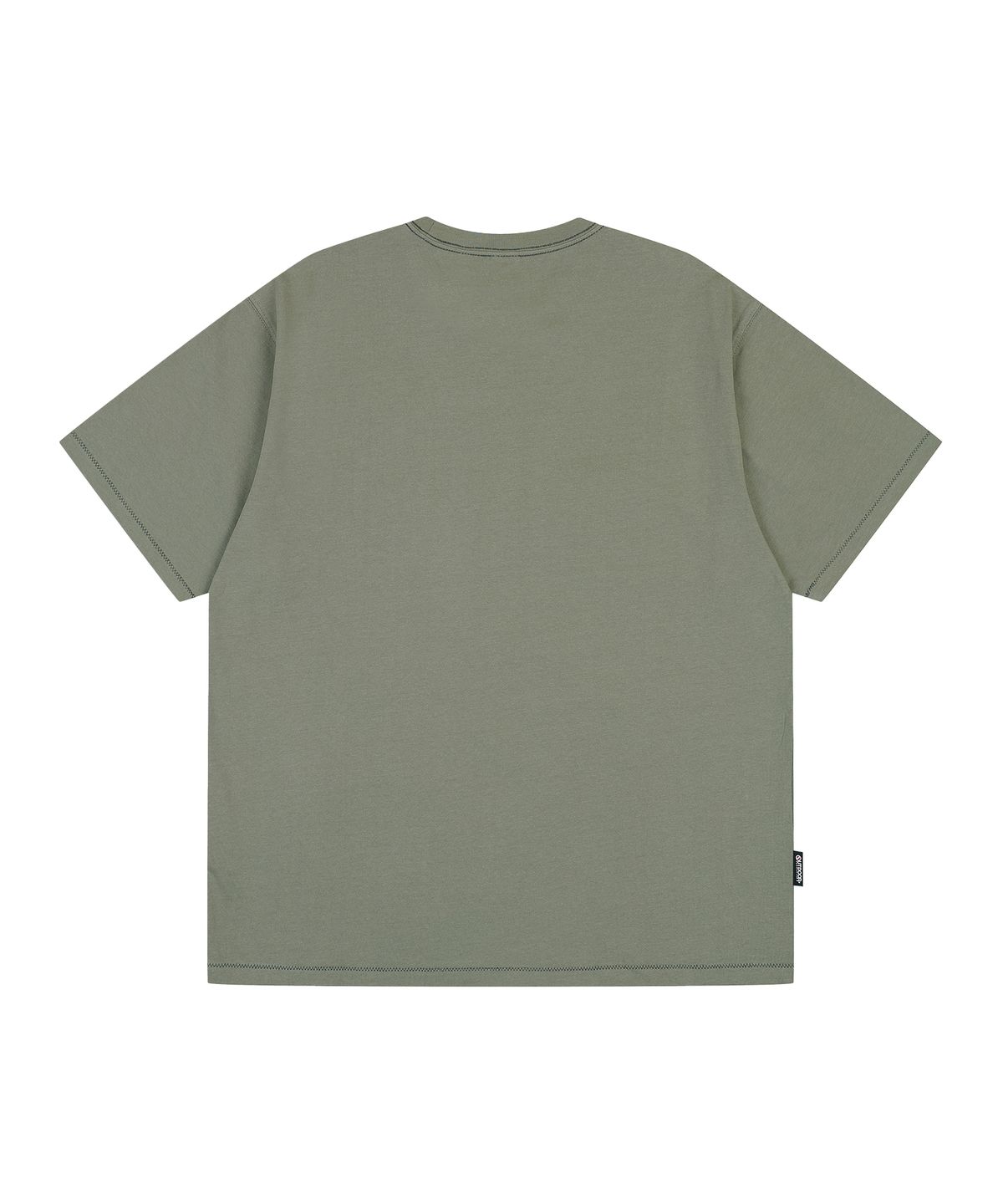 아웃도어 프로덕츠(OUTDOOR PRODUCTS) COLOR STITCH HALF SLEEVE (LIGHT KHAKI)