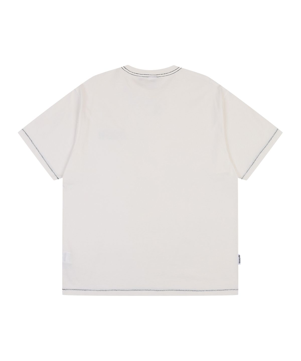 아웃도어 프로덕츠(OUTDOOR PRODUCTS) COLOR STITCH HALF SLEEVE (IVORY)