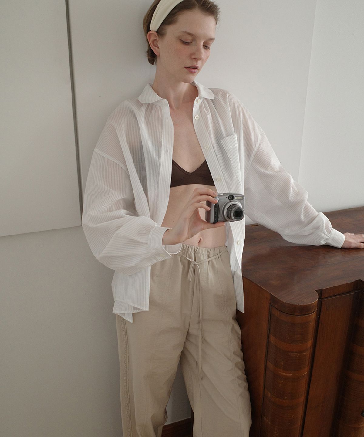클로르(CLOR) COTTON DRAWSTRING PANTS - 4 colors