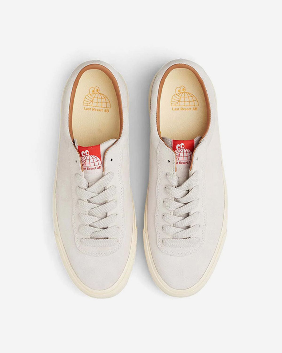 라스트리조트(LAST RESORT) VM001 SUEDE LO [WHITE/WHITE]