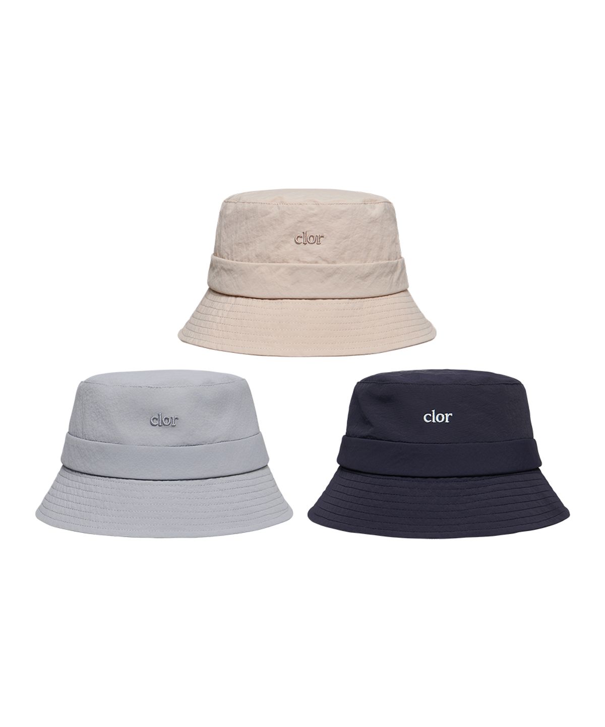 클로르(CLOR) RIBBON BUCKET HAT - 3 colors
