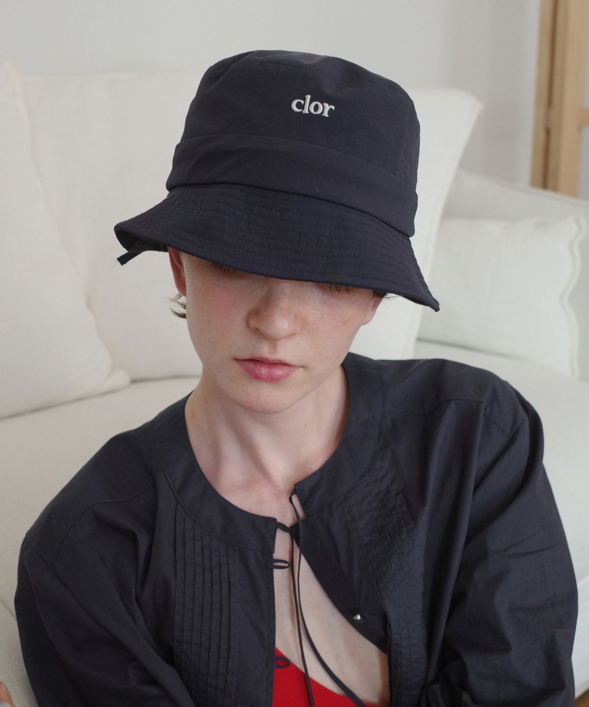 클로르(CLOR) RIBBON BUCKET HAT - 3 colors