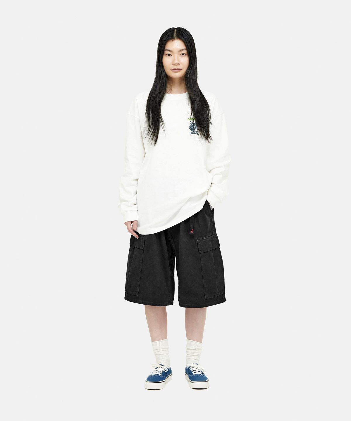 그라미치(GRAMICCI) 카고 쇼츠 Black