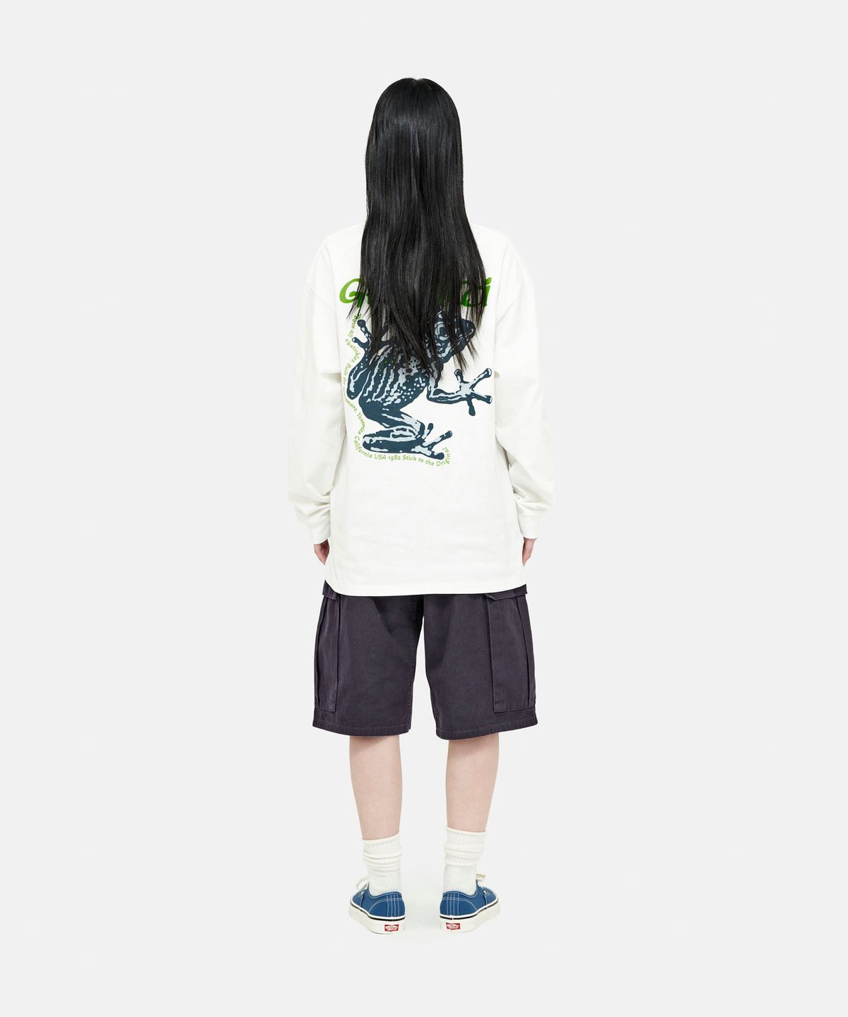 그라미치(GRAMICCI) 카고 쇼츠 Fossil Grey Pigment